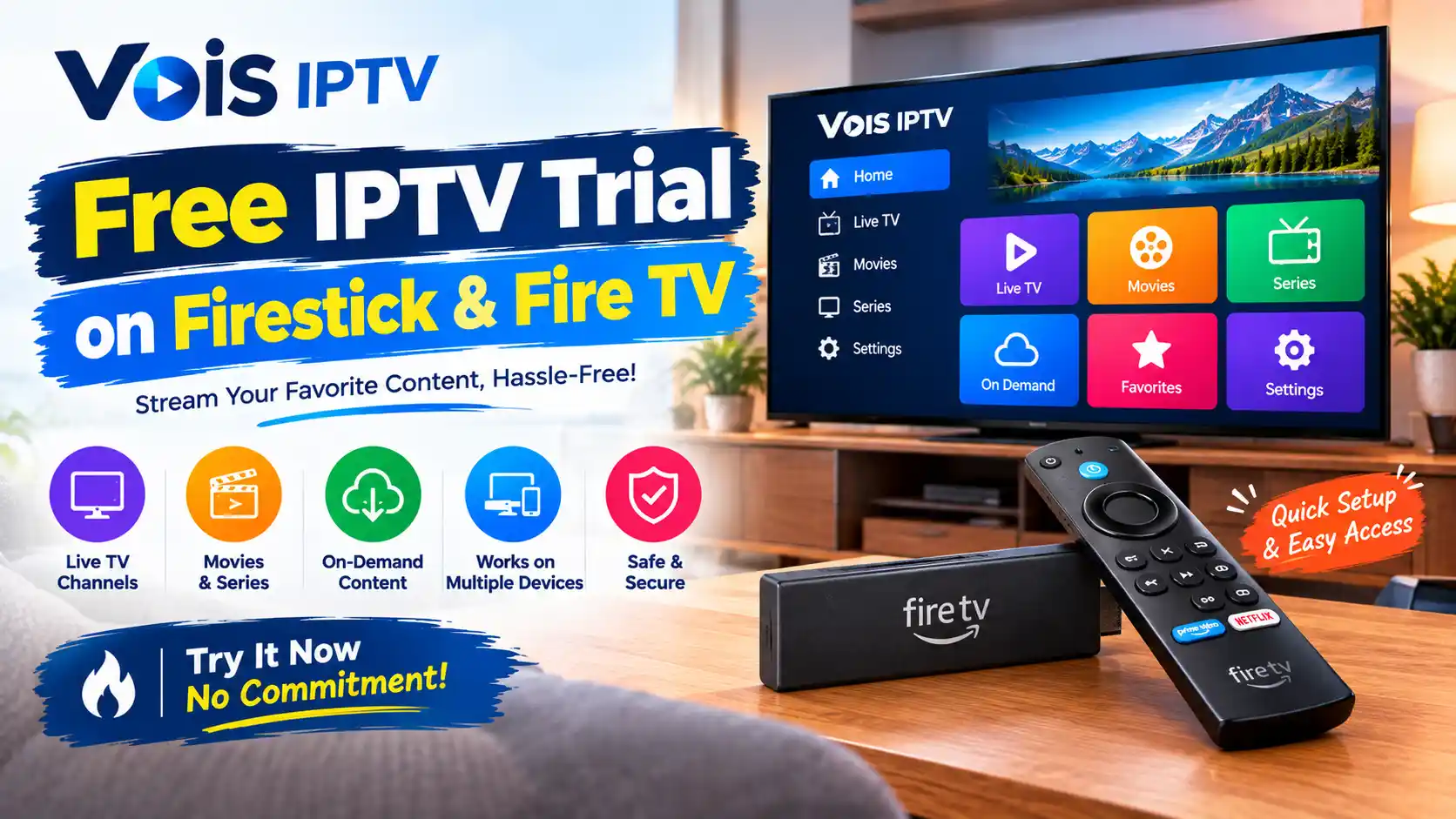Free IPTV Trial on Firestick